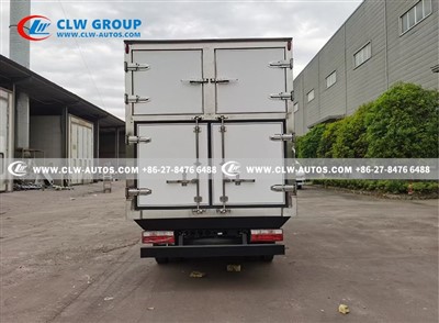Low temperature freezer truck