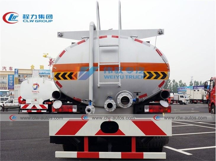20m3 20ton FAW J5 Diesel Refilling Tank Truck For Mining Construction Equipment