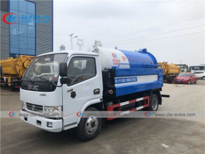 Dongfeng 6CBM Combined Sewage Suction High Pressure Jetting Truck