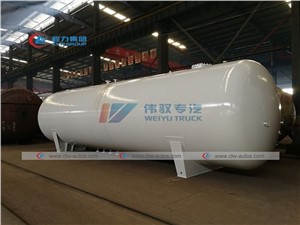 80cbm LPG Gas Tank 40tons Propane Gas Storage Tank