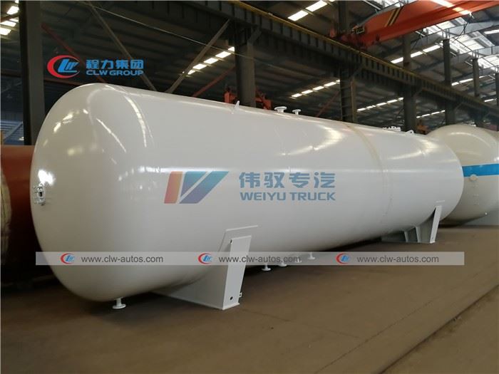 80cbm LPG Gas Tank 40tons Propane Gas Storage Tank