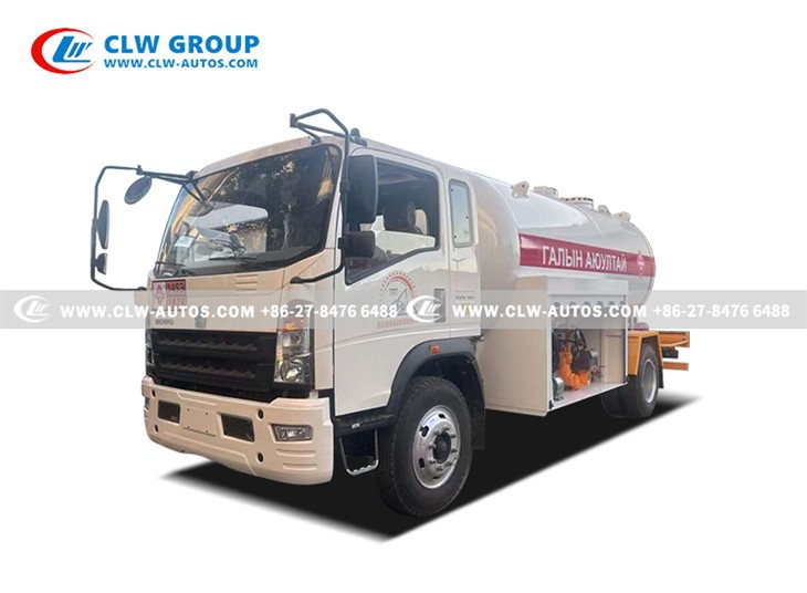 12,000 Liters LPG Refuler Truck