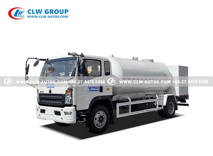 10,000 Liters Double-gun LPG Bobtail Truck