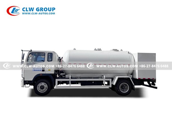 10,000 Liters Double-gun LPG Bobtail Truck