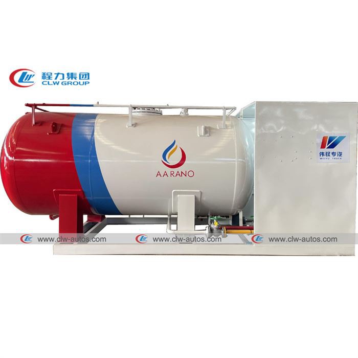 10,000L 5MT LPG Gas Filling Skid Station