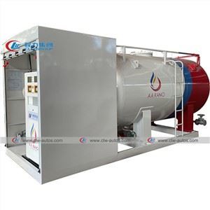 10,000L 5MT LPG Gas Filling Skid Station