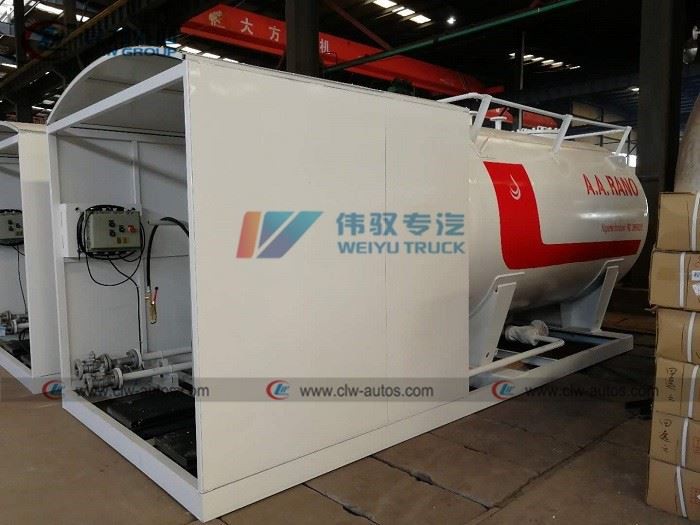 10,000Liters 5tons Liquid Petroleum Gas Skid Station