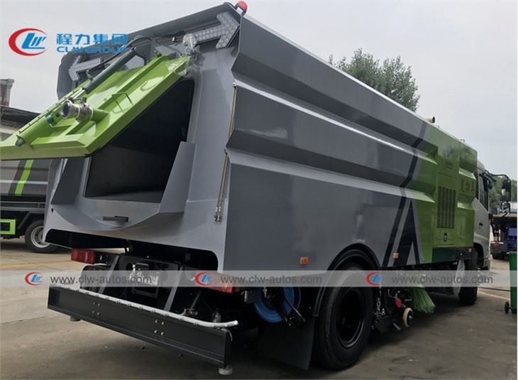 10,000Liters Vacuum Road Washing Sweeper Truck
