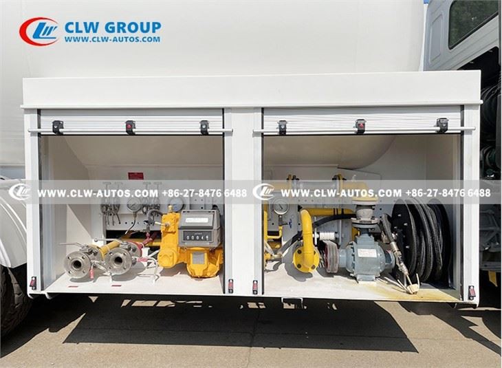 10 Metric Tons 23CBM LPG Bobtail Tank Truck