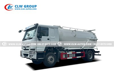 10 Tons Vacuum Cesspit Truck SINOTRUK HOWO