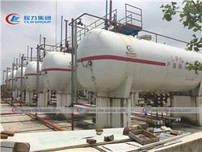 50Ton Cooking Gas Refilling LPG Tank Station