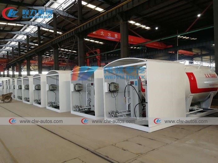10CBM 5MT LPG Skid Station