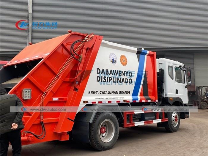 10CBM Dongfeng Garbage Compactor Truck
