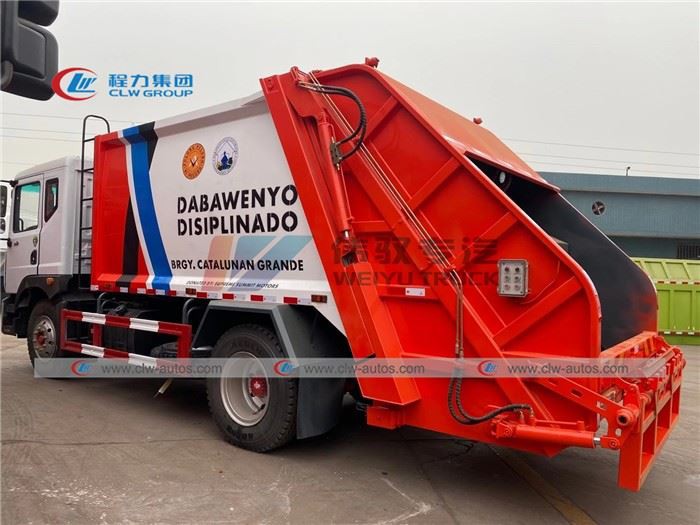 10CBM Dongfeng Garbage Compactor Truck