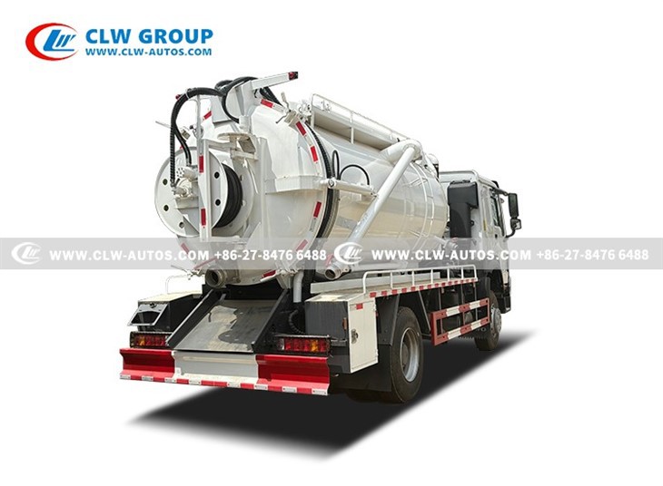 10cbm HOWO Jet Vacuum Truck