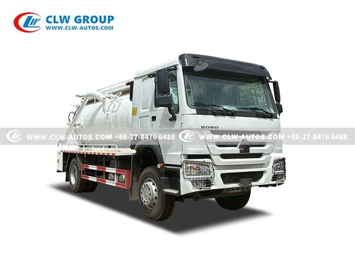 10cbm HOWO Jet Vacuum Truck
