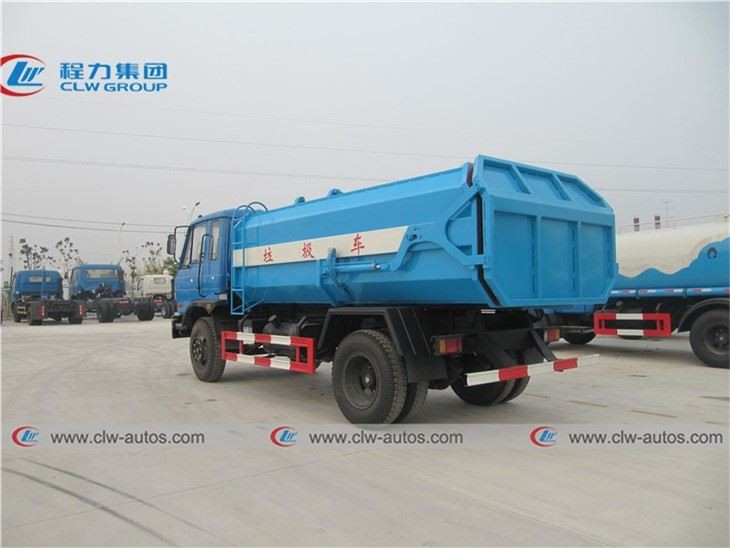 10CBM Side Loading Garbage Truck For Waste Management