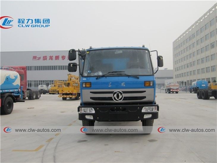 10CBM Side Loading And Rear Discharging Garbage Truck For Waste Management