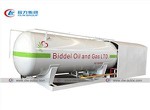10m3 5Tons Skid LPG Cylinder Filling Tank Station