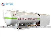 10m3 5Tons Skid LPG Cylinder Filling Tank Station