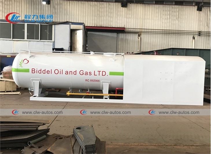10m3 5Tons Skid LPG Cylinder Filling Tank Station