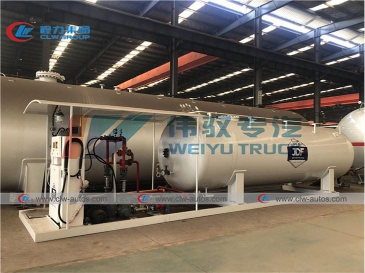 10MT 20,000L LPG Skid Filling Station with Dispenser