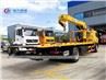10Ton FAW Flatbed Wrecker Truck XCMG 8Ton Crane