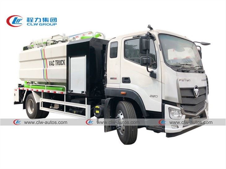 10Ton Foton Aumark Vacuum Sewer Jetting Truck