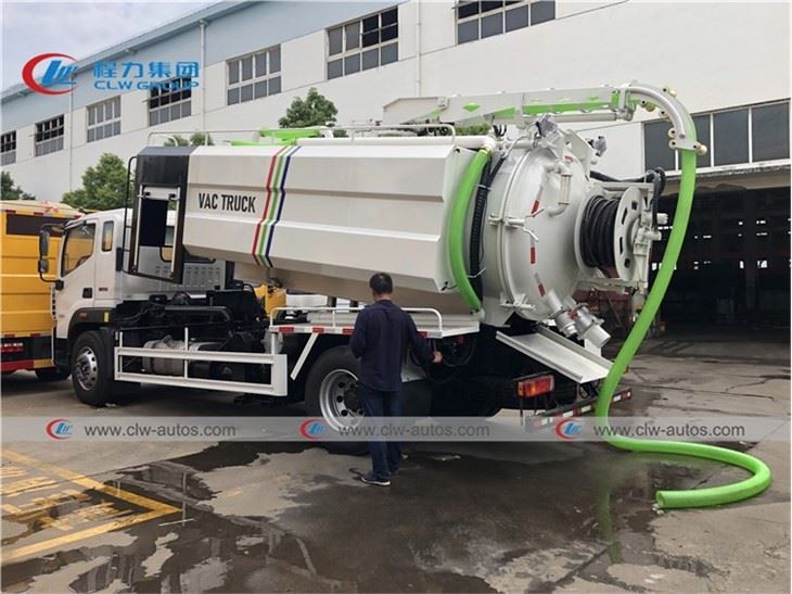 10Ton Foton Aumark Vacuum Sewer Jetting Truck