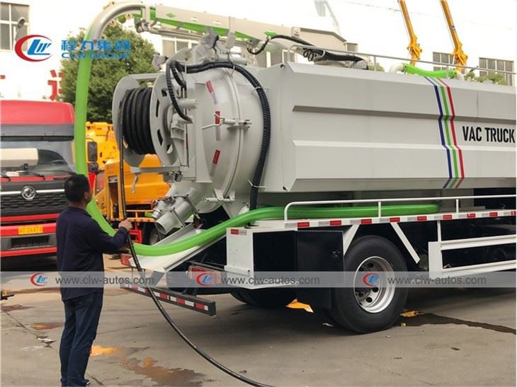 10Ton Foton Aumark Vacuum Sewer Jetting Truck