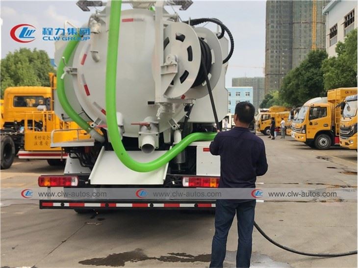 10Ton Foton Aumark Vacuum Sewer Jetting Truck