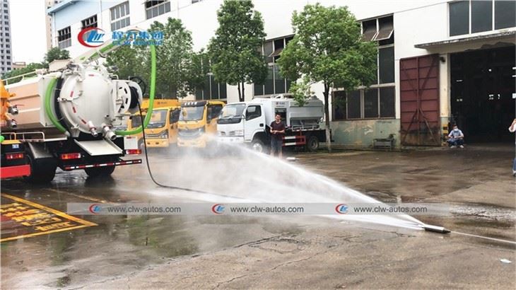 10Ton Foton Aumark Vacuum Sewer Jetting Truck