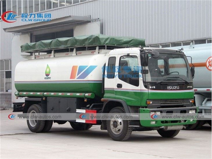 10Ton Isuzu Oil Delivery Tank Truck With Auto Dispensing System