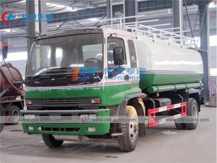 10Ton Isuzu Oil Delivery Tank Truck With Auto Dispensing System