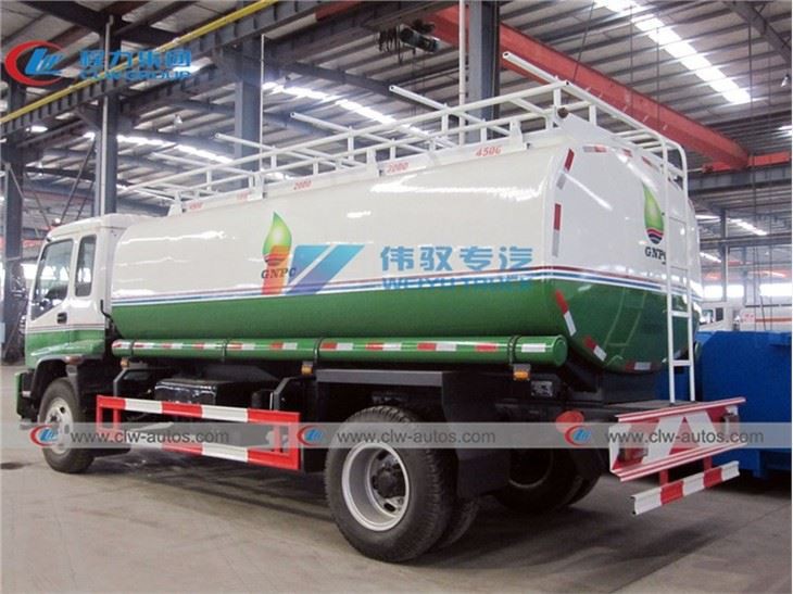 10Ton Isuzu Oil Delivery Tank Truck With Auto Dispensing System