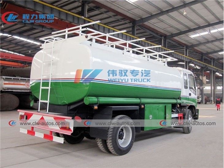 10Ton Isuzu Oil Delivery Tank Truck With Auto Dispensing System