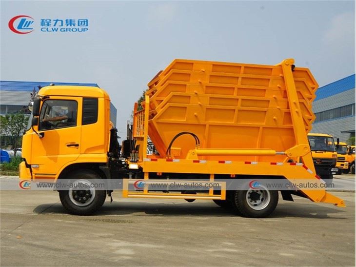 10Ton Swing Arm Skip Loader Garbage Truck