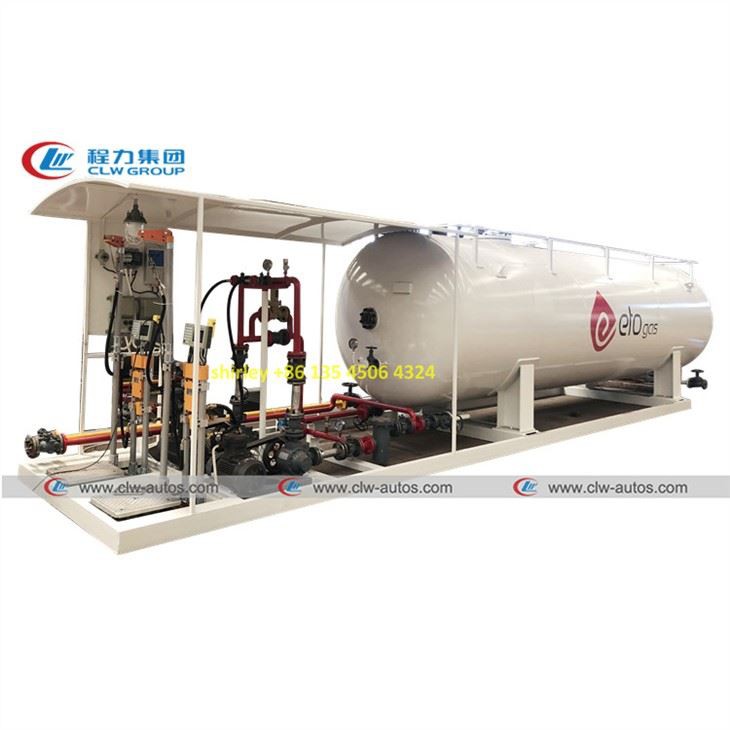 10mt 20,000liter Propane Gas Cylinder Refilling Plant