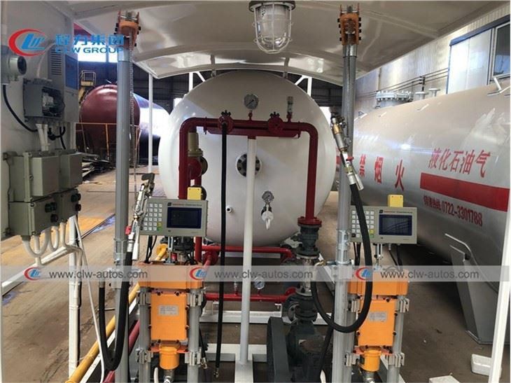 10mt 20,000liter Propane Gas Cylinder Refilling Plant