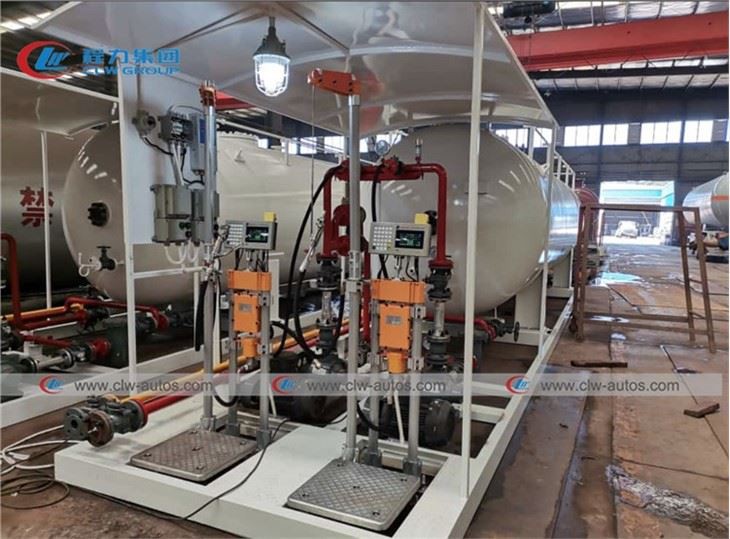 10mt 20,000liter Propane Gas Cylinder Refilling Plant