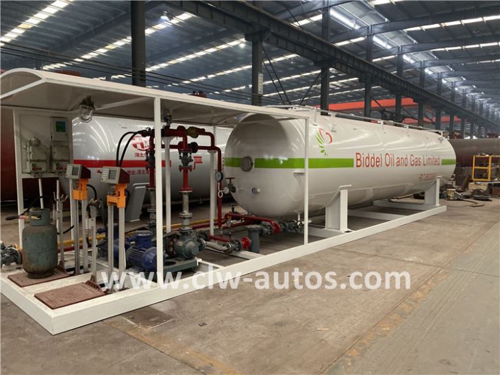 10 Tons LPG Skid Station