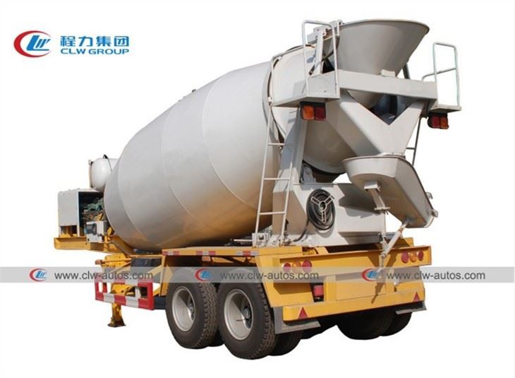12CBM Concrete Mixer Drum Tank Semi Trailer