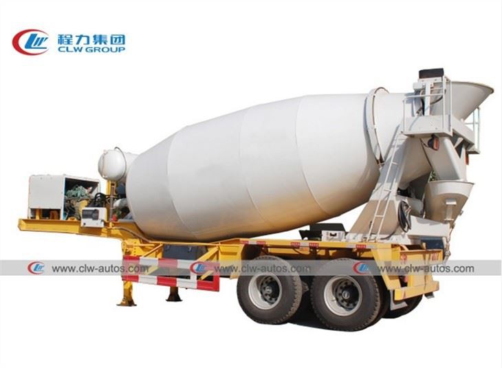 12CBM Concrete Mixer Drum Tank Semi Trailer