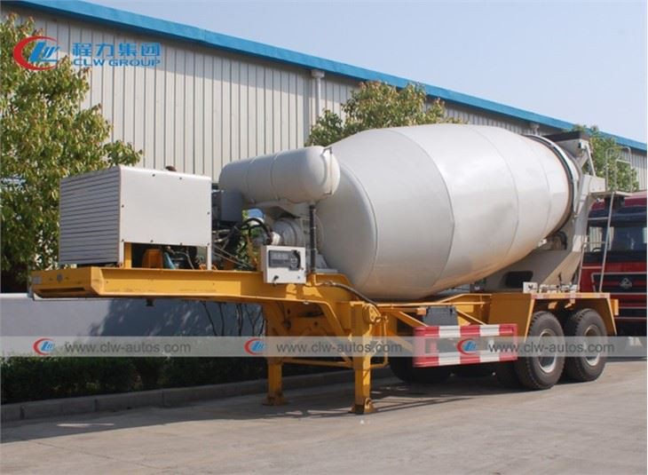 12CBM Concrete Mixer Drum Tank Semi Trailer