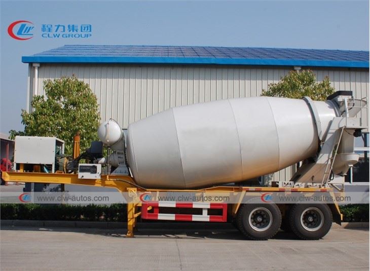 12CBM Concrete Mixer Drum Tank Semi Trailer