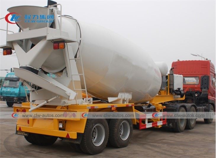 12CBM Concrete Mixer Drum Tank Semi Trailer