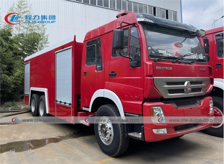 12Tons Emergency Rescue Fire Fighting Truck