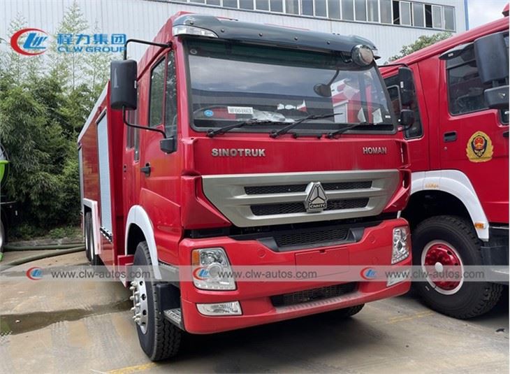 12Tons Emergency Rescue Fire Fighting Truck