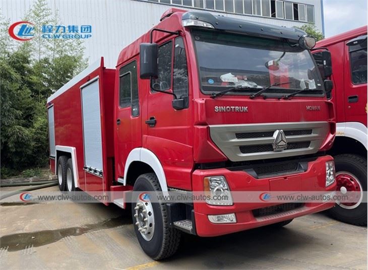 12Tons Emergency Rescue Fire Fighting Truck