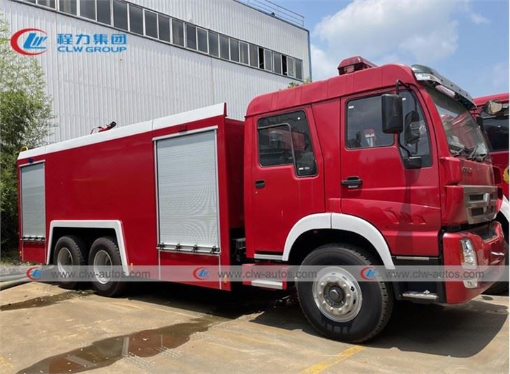 12Tons Emergency Rescue Fire Fighting Truck